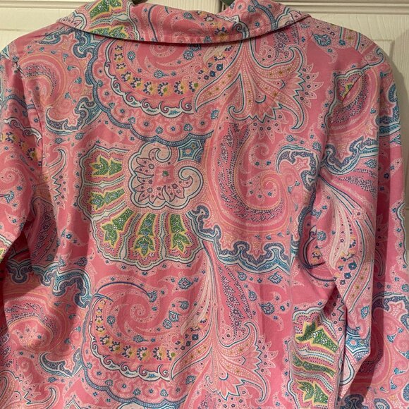 Women's Ralph Lauren Button-Up Sleep Dress - Picture 6 of 9